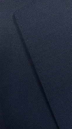 Bevagna Collection - Blue 100% Virgin Wool Regular Fit Pick Stitched 2 Piece Suit