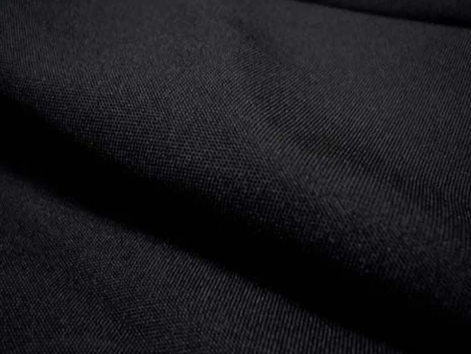 Black Men's Regular Fit Vest 5 Buttons