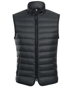 Black Regular Classic Fit Goose Down Vest