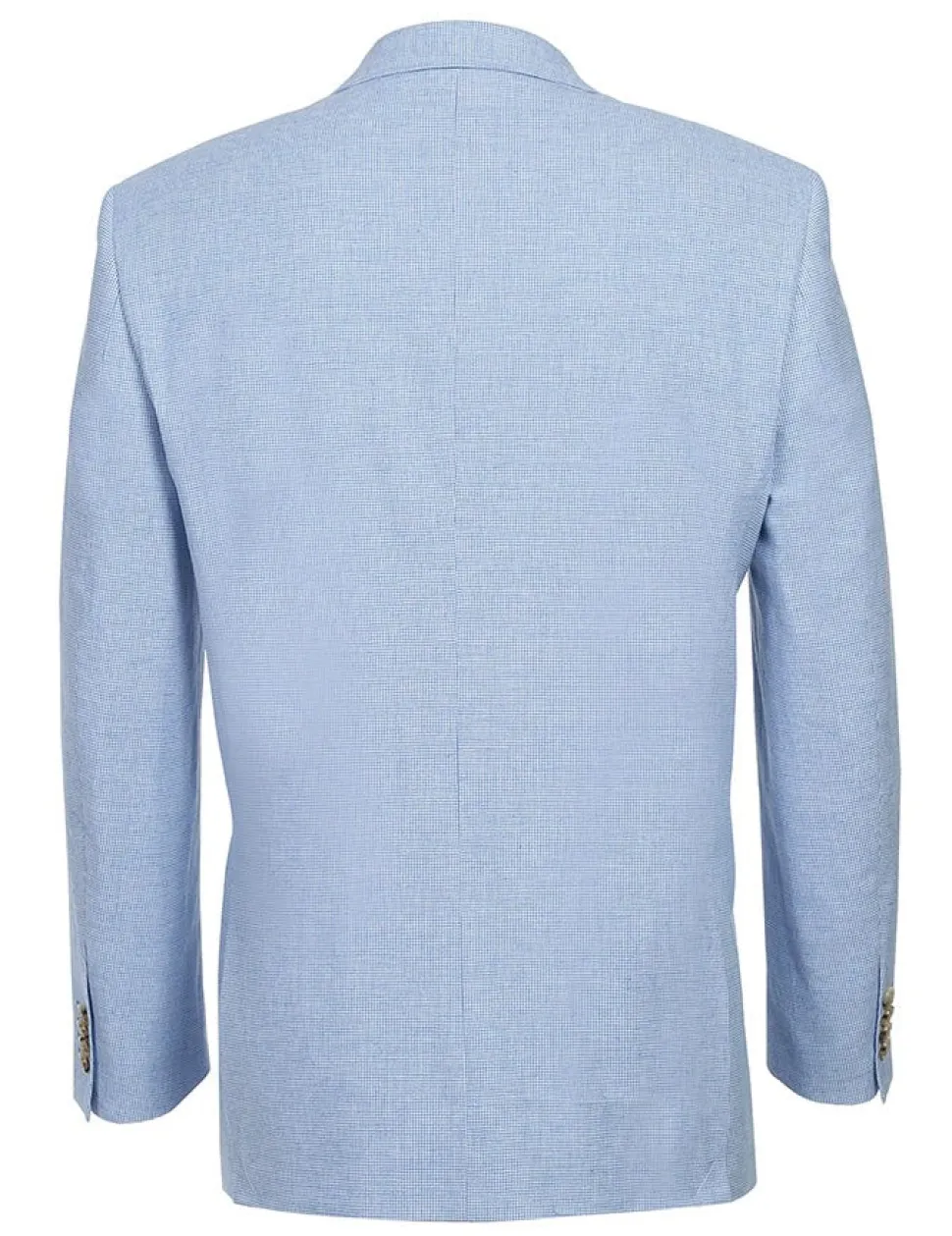 Classic Regular Fit Blazer Summer Light Blue Linen/Cotton Sport Coat