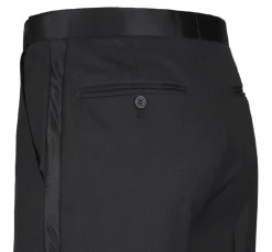Classic Regular Fit 2 Piece Black Dress Tuxedo Peak Lapel