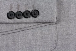 Gray 2 Piece Tuxedo Shawl Lapel Slim Fit