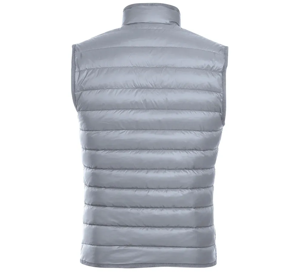 Gray Regular Classic Fit Goose Down Vest