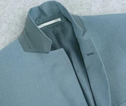 Light Blue 2 Piece Suit Notch Lapel Slim Fit