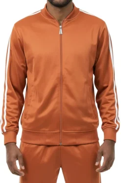 Men's Casual Jogging Set 2 Piece in Rust