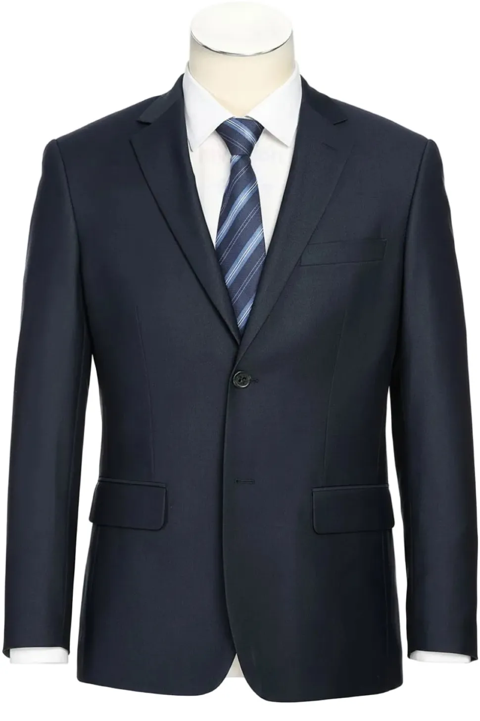 Men's Regular Fit Formal 2-Piece Suit - Blue