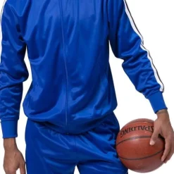 Men's Track Suit 2 Piece in Royal Blue