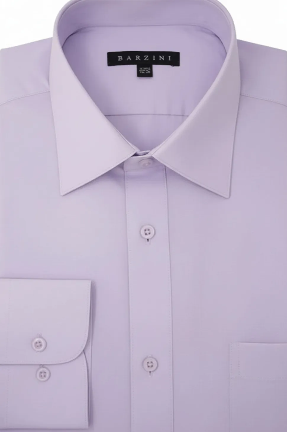 Modern Fit Dress Shirt Convertible Cuff in Lavender