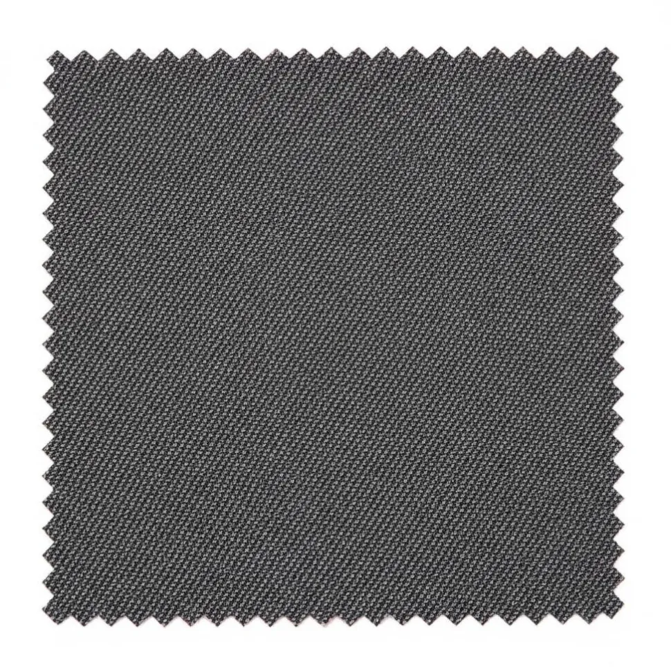 (40R, 48L, 50L, 50L) Birdseye Pattern Modern Fit 3 Piece Charcoal Suit