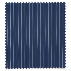 (46R, 48L, 62R) Blue Regular Fit 2 Piece Pinstripe Double Breasted Suit