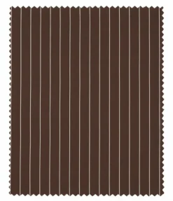 Rockefeller Collection - Double Breasted Stripe Suit Brown Regular Fit 2 Piece