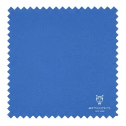 Slim Fit Men's Suit 2 Piece 2 Button in Royal Blue