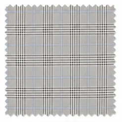 Slim Fit 2 Piece Suit Gray Glen Plaid Pattern Matching Pants