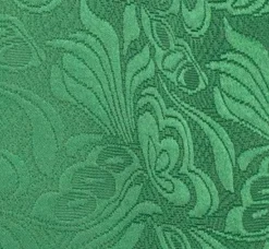 Slim Fit Tuxedo 3 Piece with Jacquard Pattern in Green
