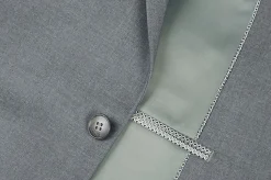 (36S) Slim Fit 2 Piece Gray Suit