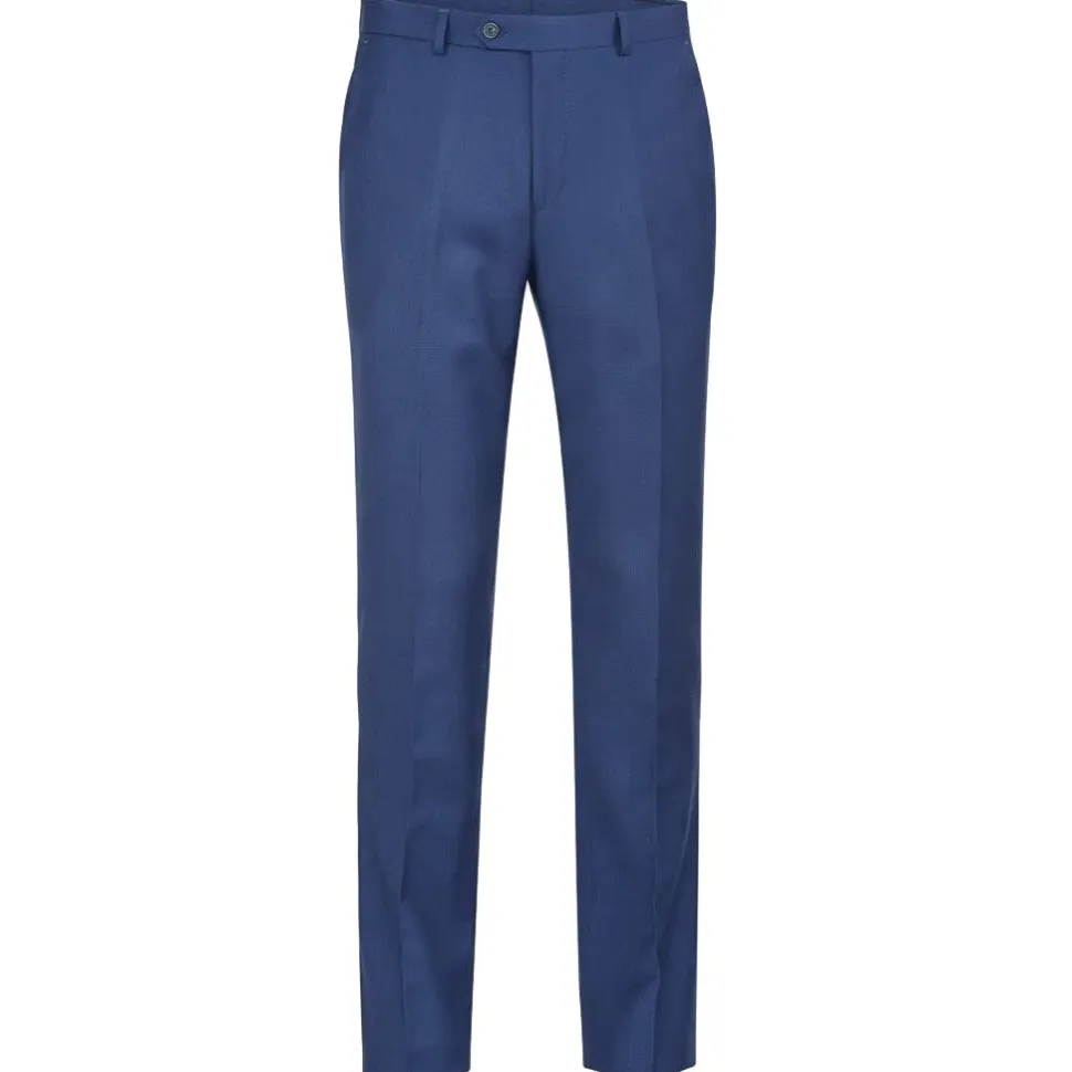 Vanderbilt Collection - Blue Regular Fit Dress Pants