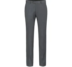 Vanderbilt Collection - Classic 2 Piece Suit 2 Buttons Regular Fit In Medium Gray