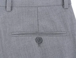 Vanderbilt Collection - Gray Regular Fit Dress Pants