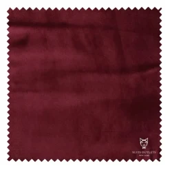 Velvet Regular Fit Fashion Jacket in Wine