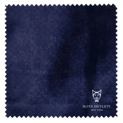 Velvet Regular Fit Fashion Jacket in Sapphire