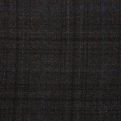 Wool Blend Regular Fit Checked Blazer in Brown