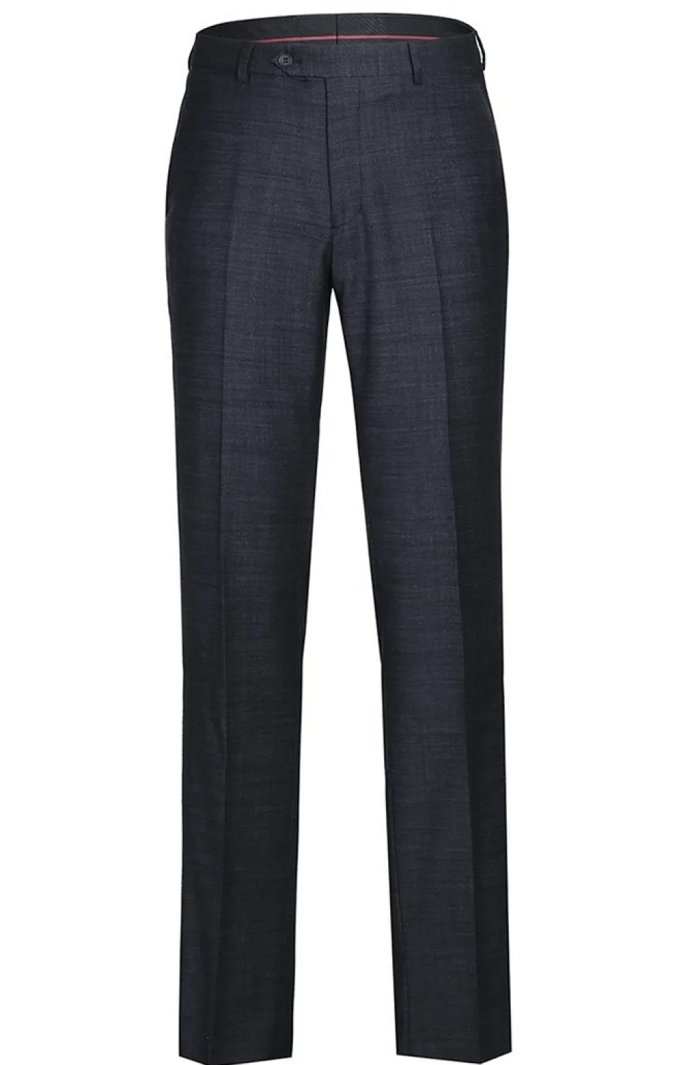Wool Blend Slim Fit Suit 2 Piece Suit 2 Button in Charcoal