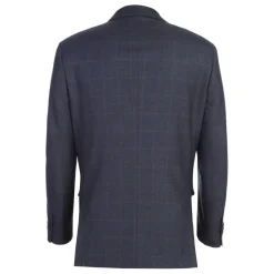 100% Wool Navy Regular Fit 2-Piece Suit